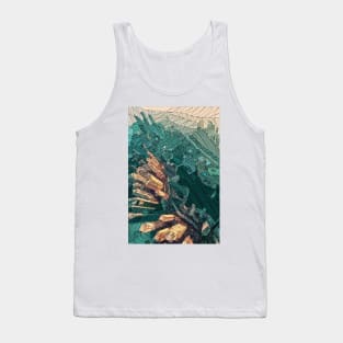 Skycraper Hatching Tank Top